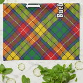 Clan Buchanan Tartan Theedoek (Gevouwen)