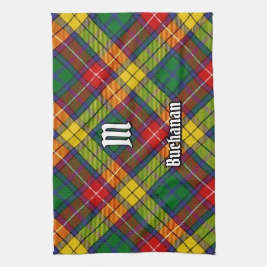 Clan Buchanan Tartan Theedoek (Verticaal)