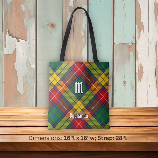 Clan Buchanan Tartan Tote Bag