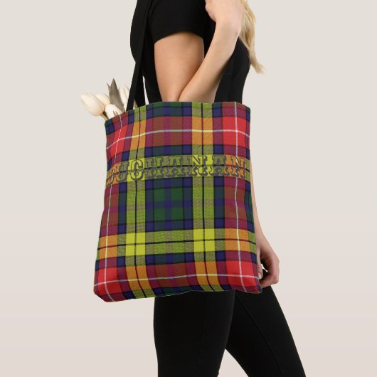 Clan Buchanan Tartan Tote Bag (Dichtbij)