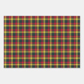 Clan Buchanan Tartan Variaties Inpakpapier Vel (Voorkant)