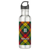Clan Buchanan Tartan Waterfles (Voorkant)