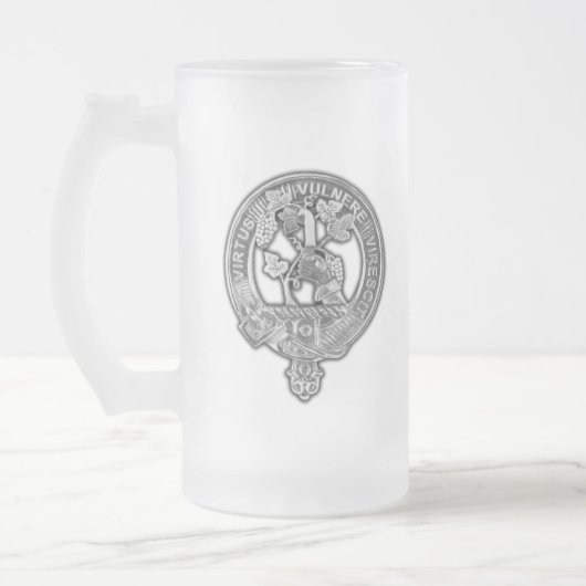 Clan Burnett Crest Matglas Bierpul (Links)