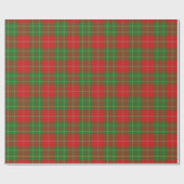 Clan Burnett Scottish Tartan Wrapping Paper Cadeaupapier (Vlak)
