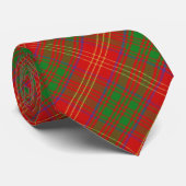 Clan Burns Plaid Stropdas (Opgerold)