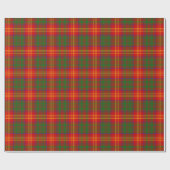 Clan Burns Tartan Patroon Cadeaupapier (Vlak)