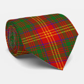 Clan Burns Tartan Stropdas (Opgerold)