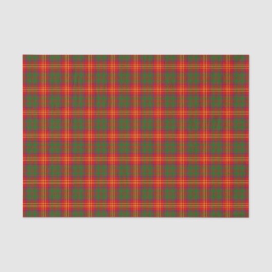 Clan Burns Tartan Tissuepapier (Voorkant)