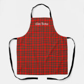 Clan Butter Tartan gepersonaliseerd Schort (Voorkant)