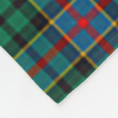 Clan ByresTartan Pset Fleece Deken (Hoek)