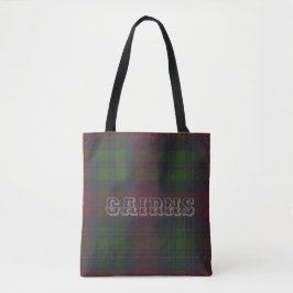 Clan Cairns Tartan Tote Bag