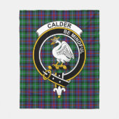 Clan Calder-Campbell Tartan Plaid Fleece Deken (Voorkant)