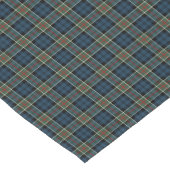 Clan Calhoun Navy Blauw en Groen Schots Tartan Korte Tafelloper (Hoek)