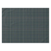 Clan Calhoun Navy Blauw en Groen Schots Tartan Tafelkleed (Voorkant (Horizontaal))