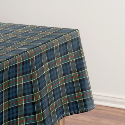 Clan Calhoun Navy Blauw en Groen Schots Tartan Tafelkleed (Voorbeeld)