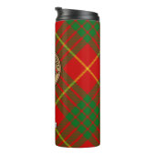 Clan Cameron Crest over Tartan Thermosbeker (Geroteerd rechts)