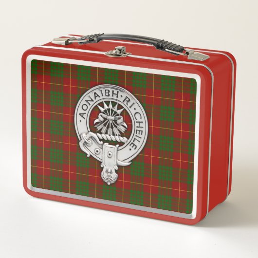 Clan Cameron Crest & Tartan (Voorkant)