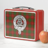 Clan Cameron Crest & Tartan (In situ)