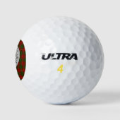 Clan Cameron Crest & Tartan Golfballen (Logo)