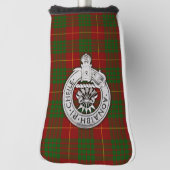 Clan Cameron Crest & Tartan Golfheadcover (Draai 90)