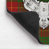 Clan Cameron Crest & Tartan Muismat (Hoek)