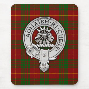 Clan Cameron Crest & Tartan Muismat