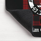 Clan Cameron Crest & Tartan Muismat (Hoek)
