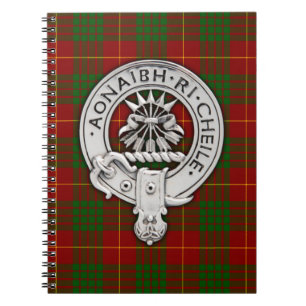 Clan Cameron Crest & Tartan Notitieboek