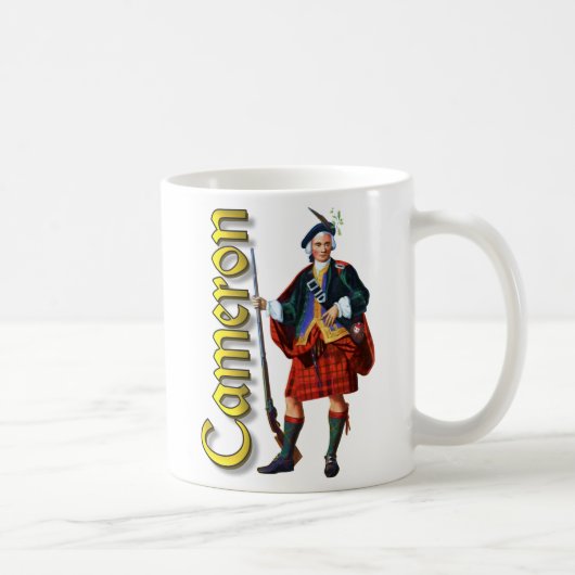 Clan Cameron Old Scotland Koffiemok (Rechts)