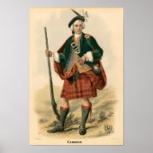 Clan Cameron Poster (Voorkant)