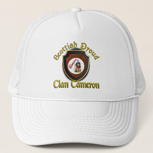 Clan Cameron Schotse dynastie pet (Voorkant)