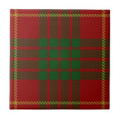 Clan Cameron Schotse Expressies Tartan Tegeltje (Voorkant)