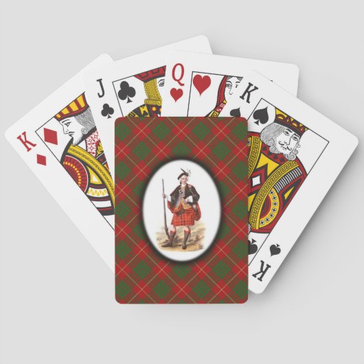 Clan Cameron Scottish Dream Bicycle Brand Deck Pokerkaarten (Achterkant)