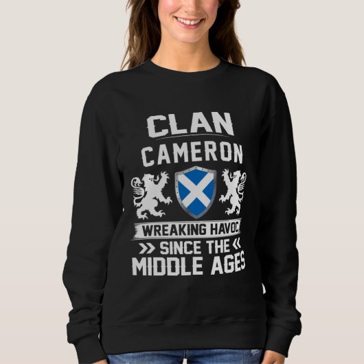 Clan CAMERON scottish family scotland mothers day Trui (Voorkant)