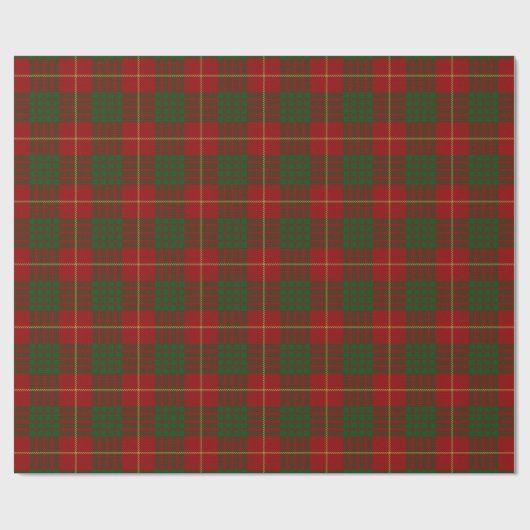 Clan Cameron Scottish Tartan Cadeaupapier (Vlak)