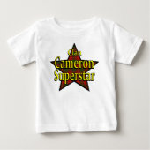 Clan Cameron Superstar Baby T-Shirt (Voorkant)