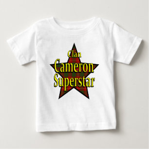 Clan Cameron Superstar Baby T-Shirt
