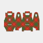 Clan Cameron Tartan Bedankdoosjes (Uitgevouwen)