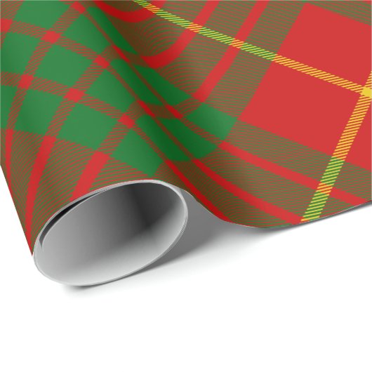 Clan Cameron Tartan Cadeaupapier (Rol Hoek)