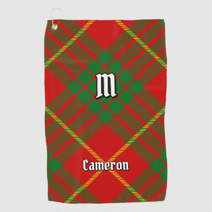 Clan Cameron Tartan Golfhanddoek