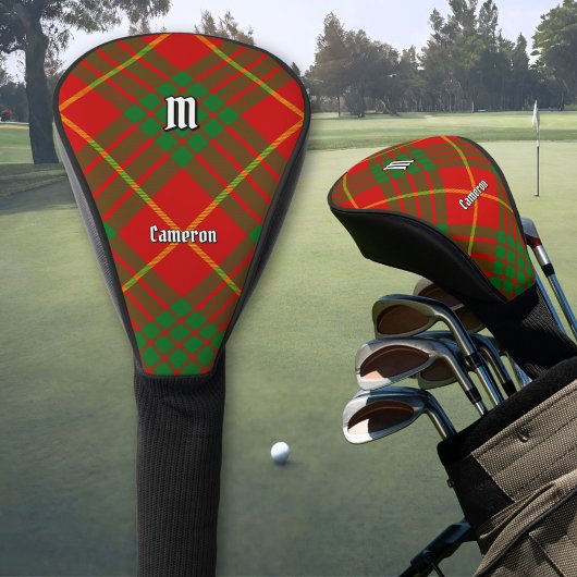 Clan Cameron Tartan Golfheadcover