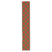 Clan Cameron Tartan Lange Tafelloper (Voorkant)