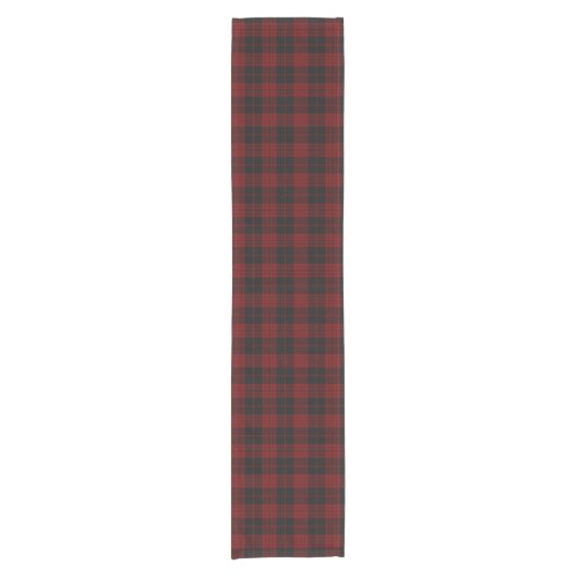 Clan Cameron Tartan Pset Korte Tafelloper (Voorkant)
