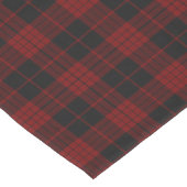 Clan Cameron Tartan Pset Korte Tafelloper (Hoek)