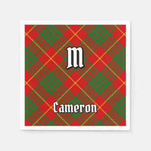 Clan Cameron Tartan Servet
