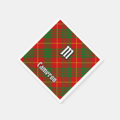 Clan Cameron Tartan Servet (Hoek)