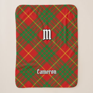 Clan Cameron Tartan Sherpa Deken