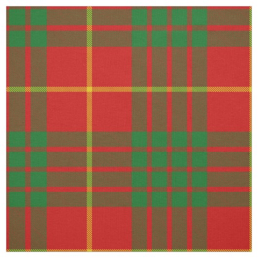 Clan Cameron Tartan Stof (Swatch)
