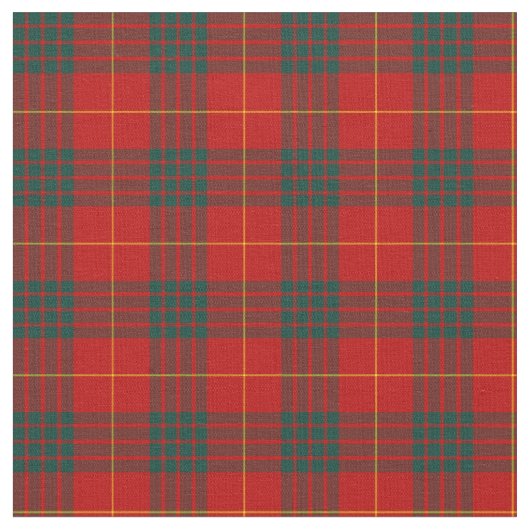 Clan Cameron Tartan Stof (Close Up)