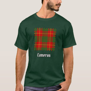 Clan Cameron Tartan T-shirt